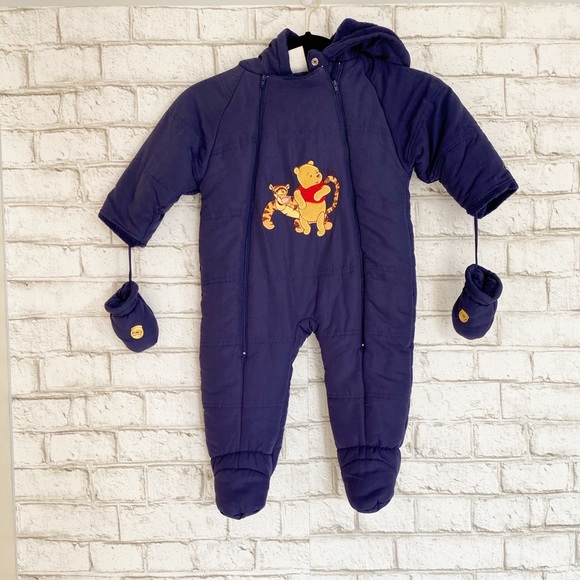 Disney Jackets & Coats Disney Winnie The Pooh One Piece Baby Jacket